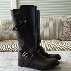 Girls Michael Kors knee high boots size 5
